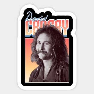 David crosby Sticker